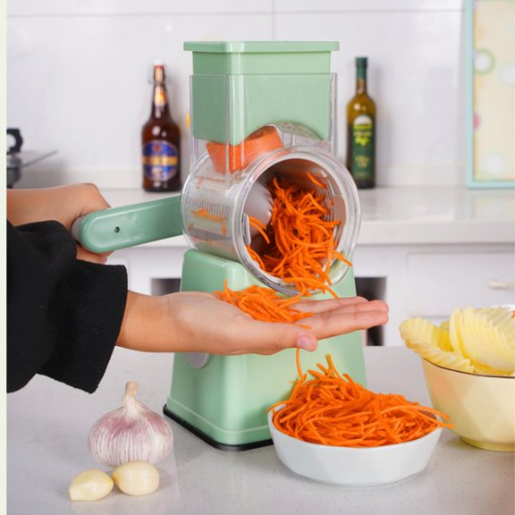Vegetable Chopper and Spiralizer, Food Chopper with Container, Fruit Slicer, Kitchen Gadgets & Gifts, Home Essentials Y101