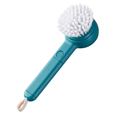 Vegetable Cleaner, Brush Fruit Scrubber Brush Good Grip Long Handle Food Cleaning Brush Multifunctional Kitchen Gadgets with Veggie Wash Brush, Blue