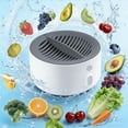 thumbnail image 1 of Vegetable Cleaner & Home Wash| Advanced Electrolysis Purifier for Fresh Fruits, Veggies & Seafood | Easy 3-Minute Clean | Compact & Stylish Kitchen Essential, 1 of 7