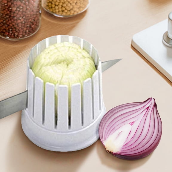 Vegetable Cutter, Onion Blossom Maker, Reusable Onion Slicer, Blooming Onion Cutter, Kitchen Gadget for Fried Onion Blossoms, 3.1x3.7 Inch