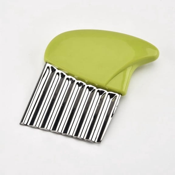 Vegetable Cutter Scale Cutter for Cutting Potato Cutter Stainless Steel Green