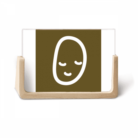 Vegetable Expression Happy Potato Body Photo Wooden Photo Frame Tabletop Display