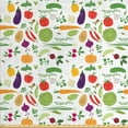 thumbnail image 1 of Ambesonne Vegetable Fabric by the Yard Upholstery, Pepper Cabbage Tomato, 10 Yards, Multicolor, 1 of 4