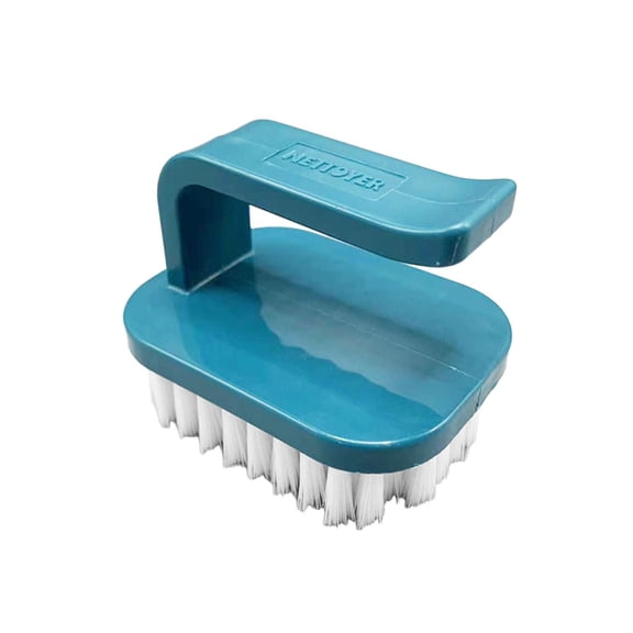 Vegetable and Fruit Cleaning Brush, Ergonomic Multi-Surface Scrubber for Produce, Shoes & Clothes, Eco-Friendly & Durable, Compact Kitchen Cleaning Tool, Green
