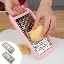 Vegetable Grater under $5! kkbbma 3-in-1 Box Grater, Stainless Steel Vegetable Shredder Slicer for Kitchen, Cheese, Potato, Carrot, Easy Clean