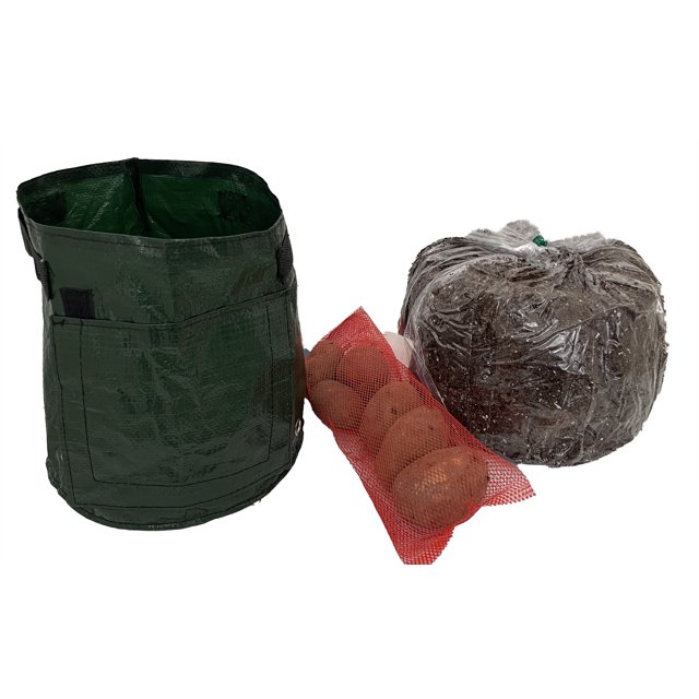 Vegetable Grow Bag with 6 Kennebec Potato Tubers and 10 Quarts Potting