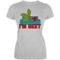 thumbnail image 1 of Vegetable I'm Beet Beat Juniors Soft T Shirt Heather 2XL, 1 of 1