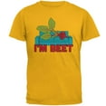 thumbnail image 1 of Vegetable I'm Beet Beat Mens T Shirt Gold SM, 1 of 1