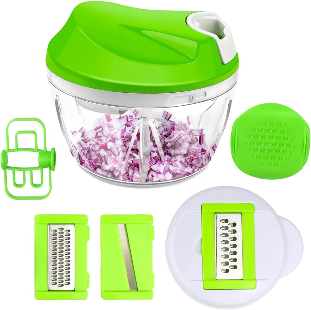 Vegetable , Manual Food Processor, Onion , Kitchen Multifunctional Pull