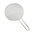 thumbnail image 1 of Vegetable Oil for Cooking Splatter Guard Stainless Steel with Handle for Frying Fish and Stir Frying Vegetables Oil Blocking Net Pizza Tray, 1 of 9