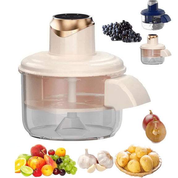 Vegetable Peeler,Automatic Potato Peeler Electric,Garlic Peeling Machine That Peels Fruit And Vegetables,Grape Peeling Machine , Rechargeable Home , Automatic Garlic, Peeling Machine Electric(White)