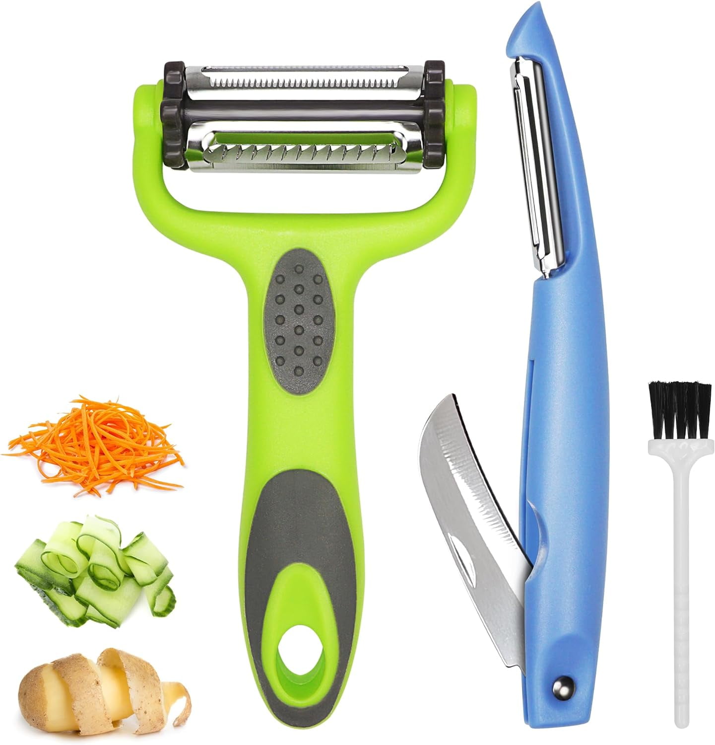 Vegetable Peeler Potato Peelers for Kitchen, Y and I Multi 3 In 1
