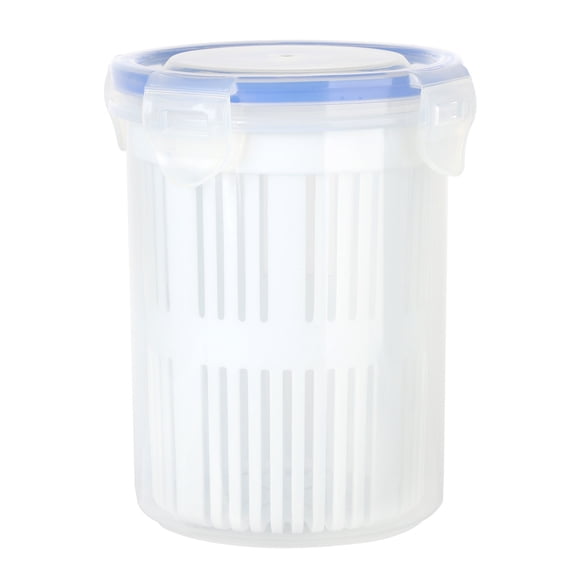 Vegetable Pickling Box Sealed Fermentation Container For Pickles/Salads BPA-Free Plastic With Drain Basket Kitchen Storage Box