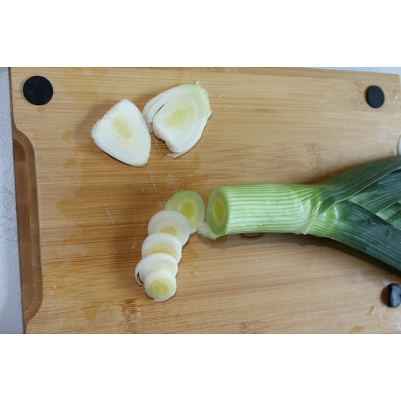 Vegetable Seeds - American Flag Leek -50 Seeds- Pearl-White Delicate Onion Flavor -Serendipity Seeds