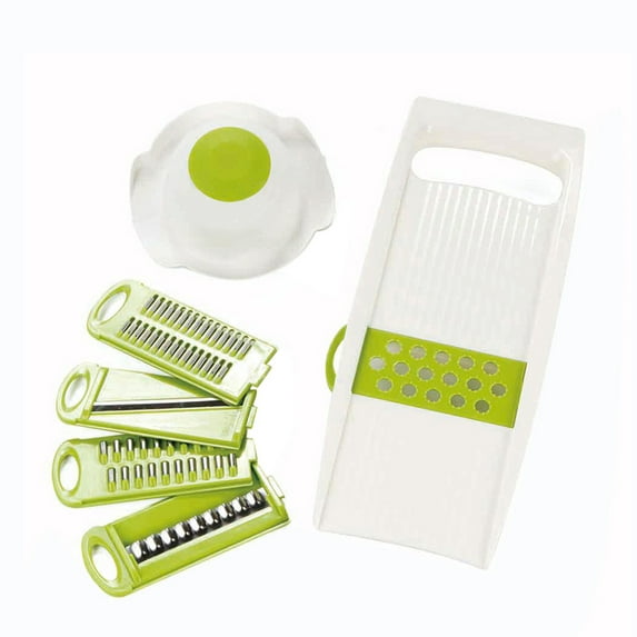 Vegetable Shredder, Vegetable Slicer, 7Pcs/Set Slicer Detachable Multifunctional Potato Cutter for Cutting Vegetables, Cheese, Fruits, Celery, Potatoes, Carrots, Fruit Salads