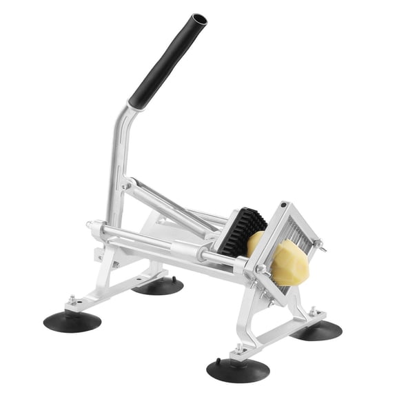 Commercial Vegetable Slicer, 1/4 Inch Fruit Slicer - Stainless Steel Cutter for Kitchen, Restaurants, Radishes, Onions, Potatoes, Lemons