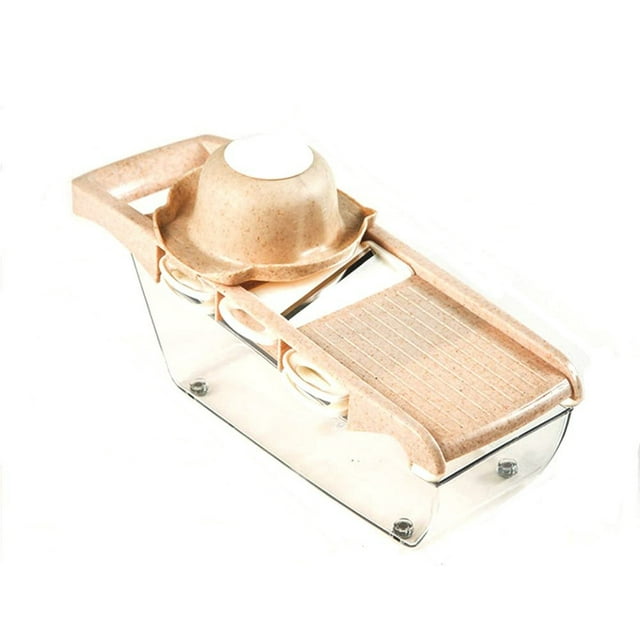 LOSTYE Stainless Steel Mandolin Vegetable Cutter, Orange