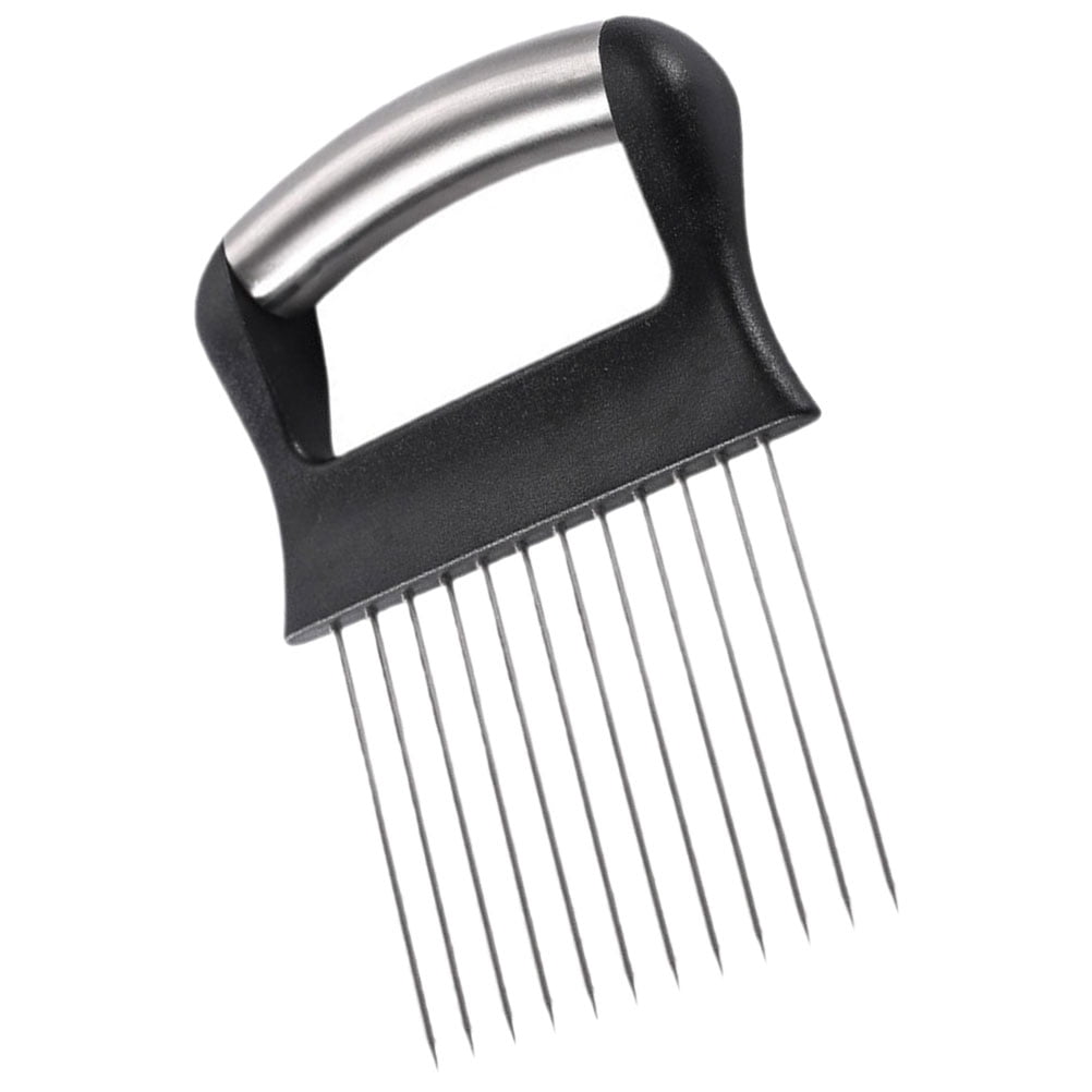 Vegetable Slicing Tool Onion Slicer Helper Fruit Hand Chopper Cutter Tomato Vegi