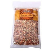 Vegetable Soup Mix by Its Delish, 12 oz    Dehydrated Mixed Vegetables, Freeze Dried Veggie Flakes Mix for Soup, Ramen Noodles, Rice, Beans Stew, Omelet - All Natural, Vegan & Kosher