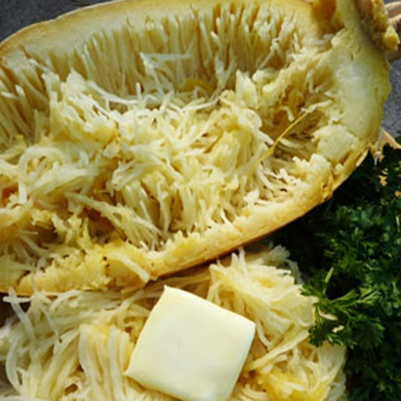 Vegetable Spaghetti Squash - 1/4 LB ~700 Seeds - Non-GMO, Open Pollinated, Heirloom, Vegetable Gardening Seeds - Winter Squash