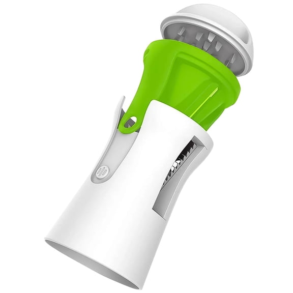 Vegetable Spiralizer, Multifunctional 2-in-1, 1 Piece Handheld, for Home Kitchen Vegetable Fruit Shredding Peeling Zucchini Noodle Making