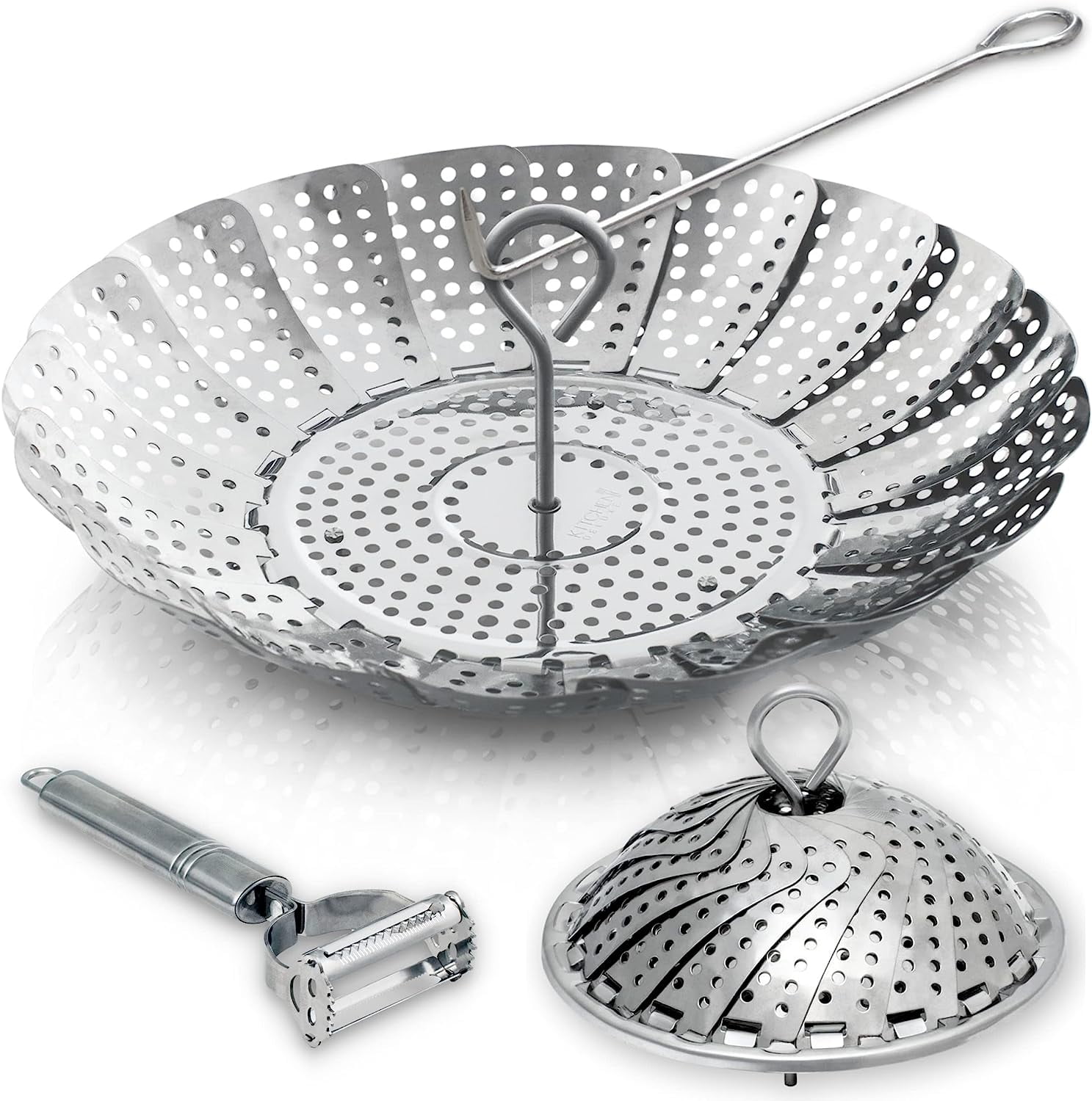 新品 BlackPiment STEAMER 20cm ステンレススチール