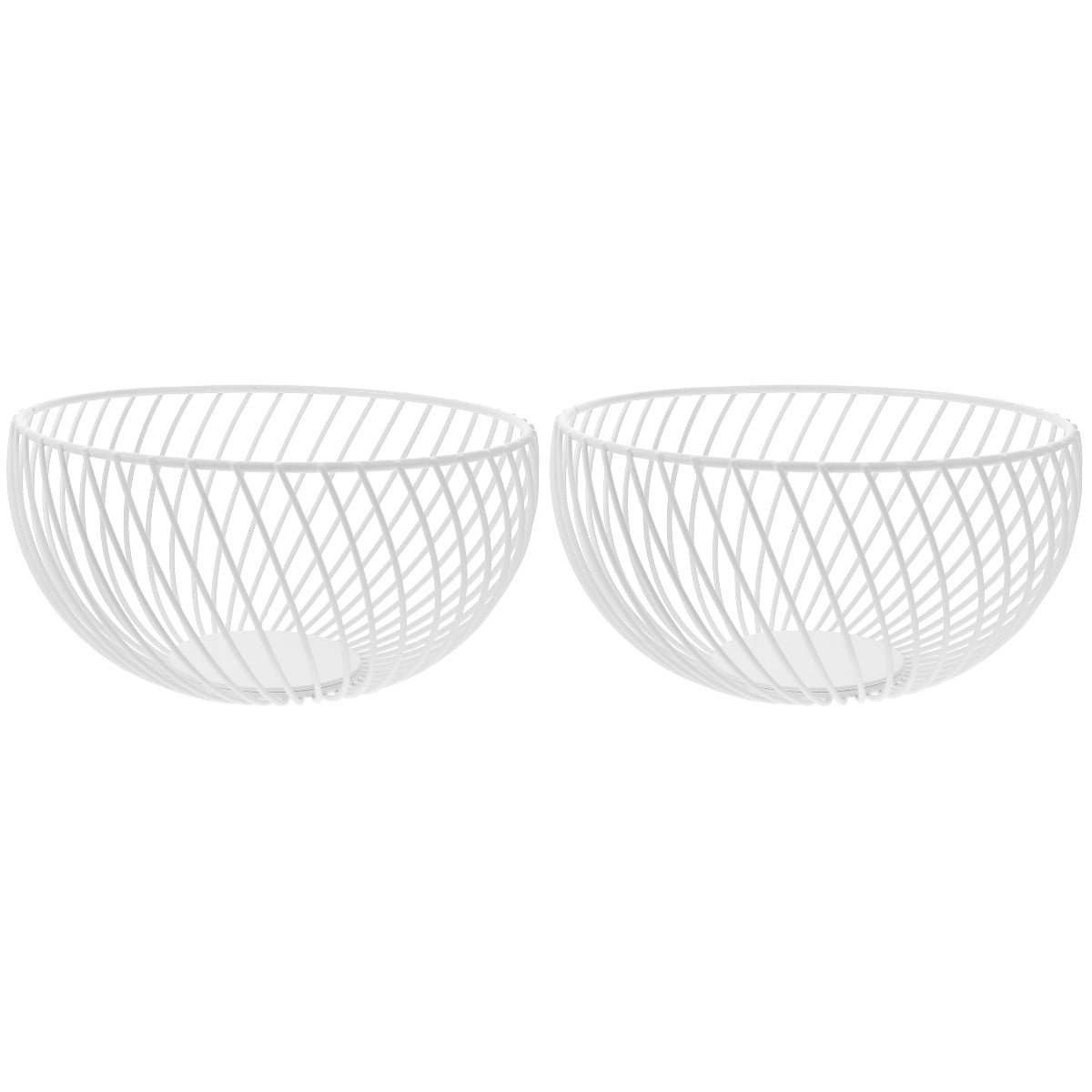 Vegetable Storage Basket Iron Fruit Wire Gathering Fresh Fruits Holder