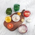 thumbnail image 1 of Vegetable Storage Box under $5! Xqxayjr Vegetable Storage Container, Plastic Refrigerator Organizer Box, Garlic Onion Keeper, Tomato Lemon Produce Saver with Ventilation Lid, 1 of 9
