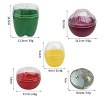 Vegetable Storage Container with Transparent Lid - Plastic Refrigerator Cooler Box for Tomatoes, Garlic, Lemons & Fruits | 1-Pack