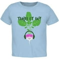 thumbnail image 1 of Vegetable Turn it Up Turnip Toddler T Shirt Light Blue 2T, 1 of 1