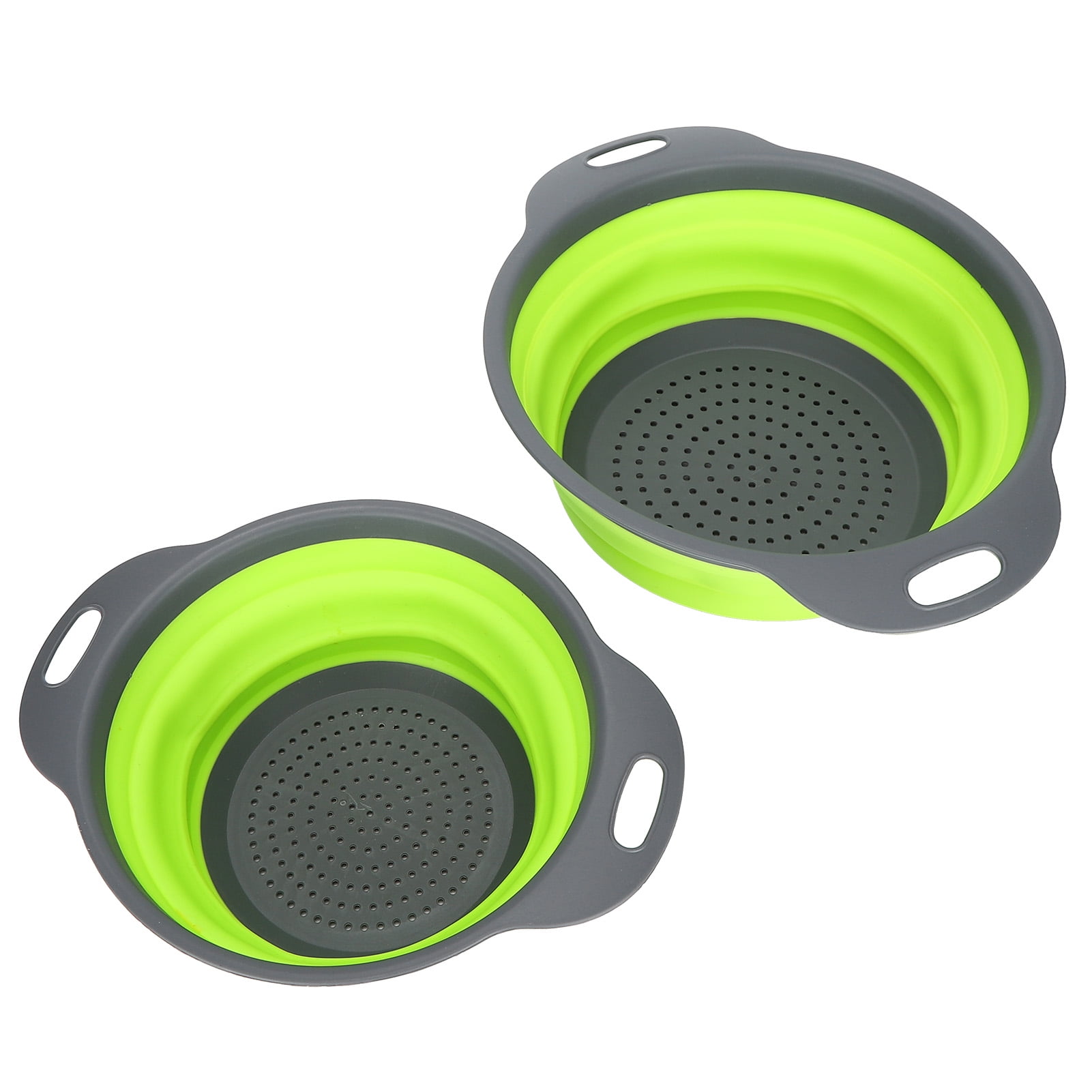 Vegetable Wash Basin, Collapsible Filter Basket Sophisticated Design