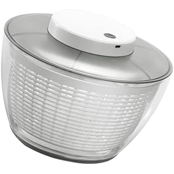 Vegetable Washer Dryer Drainer, Salad 500RPM Electric for Kitchen (6000ML 27x27x17cm/10.6x10.6x6.7in)$$Home Decor, Kitchen, & Other