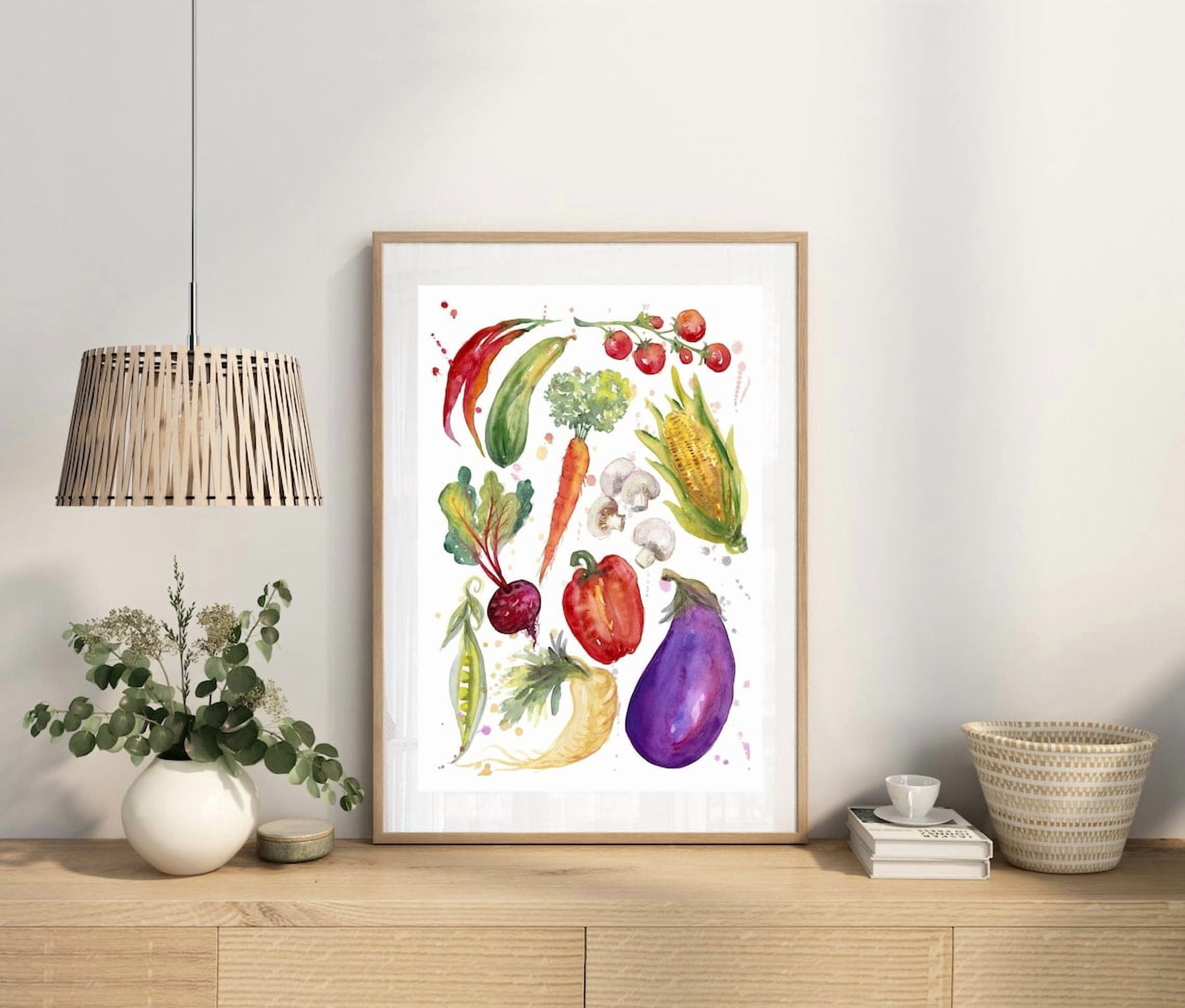 Vegetables Art Print - Walmart.com