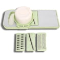 Vegetables Onion Chopper, Veggie Slicer, 3 Interchangeable Blades Set
