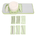 Vegetables Onion Chopper, Veggie Slicer, 6 Interchangeable Blades Set