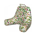 thumbnail image 1 of Vegetables Reading Pillow Cover, Continuous Pattern with Detailed Colored Drawn Delicious Natural Healthy Food, Unstuffed Printed Bed Rest Case from Soft Fabric, XL Size, Multicolor, by Ambesonne, 1 of 4