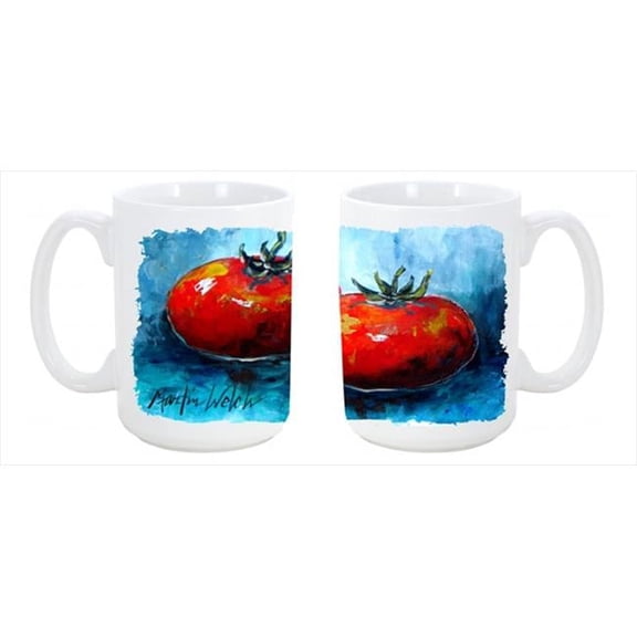 Vegetables - Tomatoes Red Toes Dishwasher Safe Microwavable Ceramic Coffee Mug 15 oz.