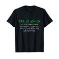 thumbnail image 1 of Vegetarian Definition Ancient Tribal Name Funny Anti Vegan T-Shirt, 1 of 5