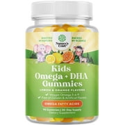 Vegetarian Omega 3 Gummies for Kids - Vision Immunity and Focus Support