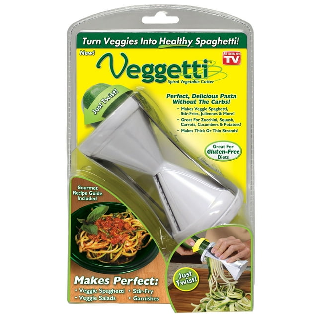 Veggetti Spiralizer, Spiral Vegetable Cutter, Vegetable Noodle Maker