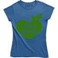 thumbnail image 1 of Veggie Lover Vegan Vegetarian Love For The Animals Women's T-Shirt, 1 of 4
