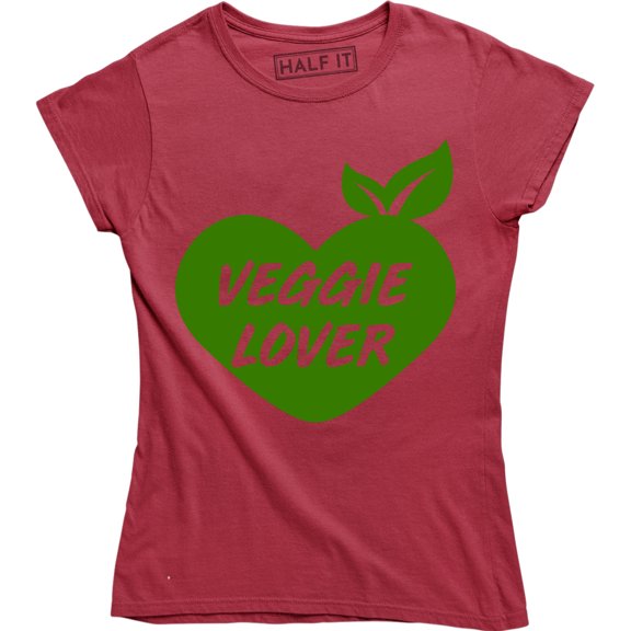 Veggie Lover Vegan Vegetarian Love For The Animals Women's T-Shirt