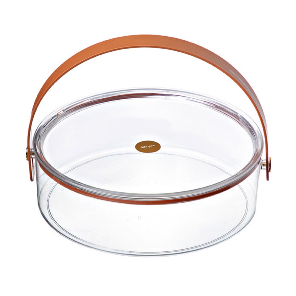 Veggie Platter Tray with Lid Clear Plastic Container Serving Trays for Party Containers Dried
