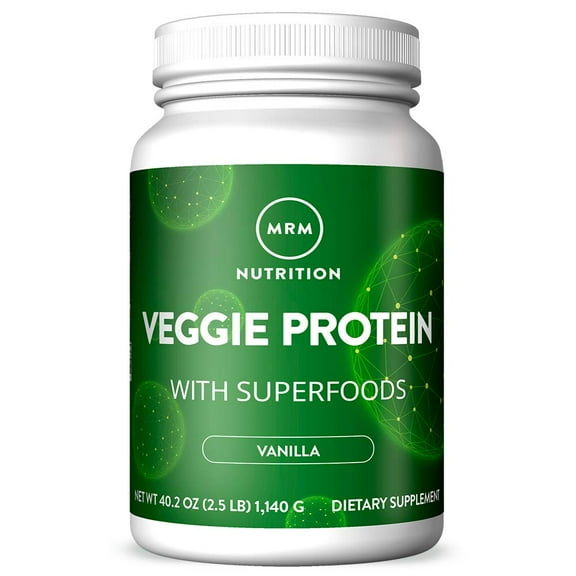 Veggie Protein Vanilla MRM (Metabolic Response Modifiers) 2.5 lbs Powder