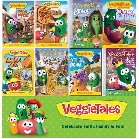 Veggie Tales Bible Heroes Classics Collection (DVD)