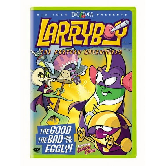 Veggie Tales: Larryboy: The Good, The Bad and the Eggly! (DVD, 2007)