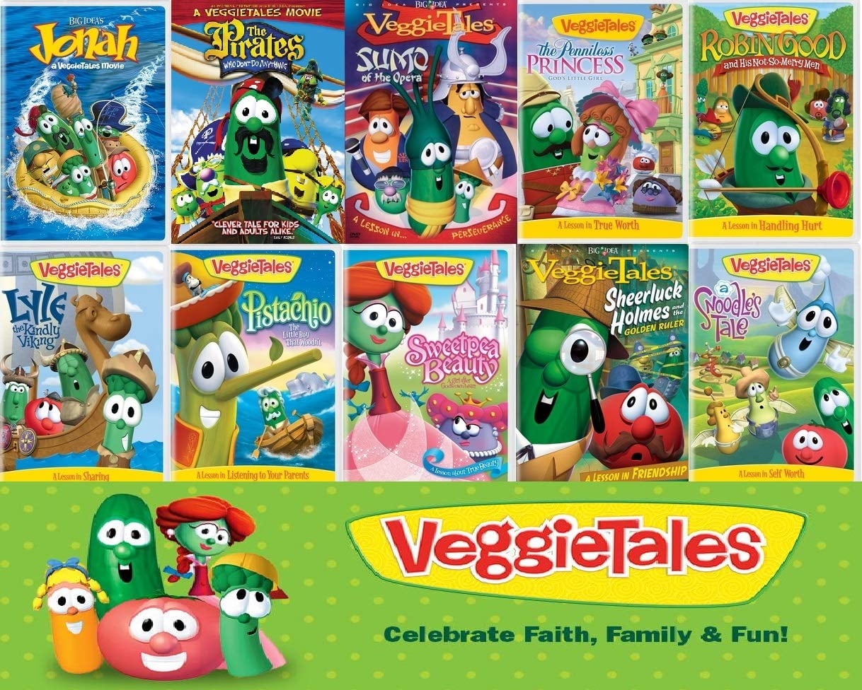 Veggie Tales Ultimate Classics Collection DVD - Walmart.com
