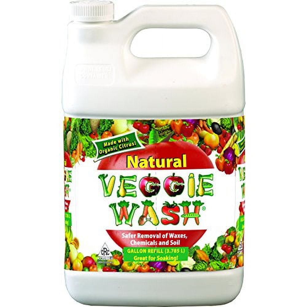 Veggie Wash All Natural Fruit and Vegetable Wash, 1Gallon