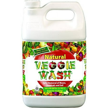 Veggie Wash All Natural Fruit and Vegetable Wash, 1-Gallon