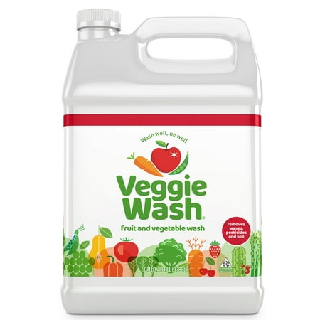 Veggie Wash Fruit & Vegetable Wash, Produce Wash and Cleaner, 1-Gallon